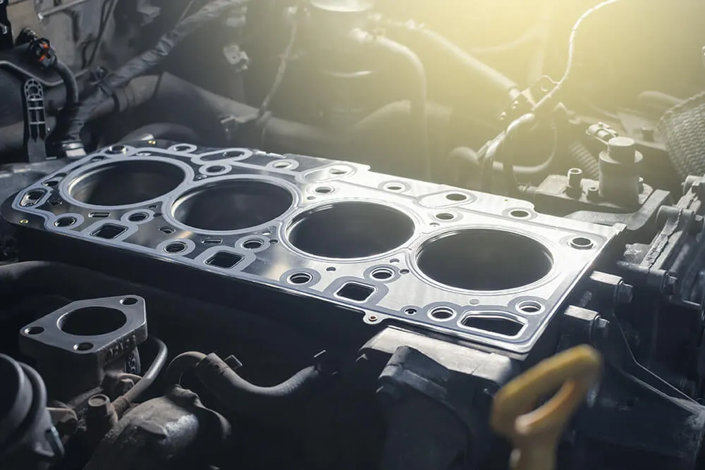 Driving With a Blown Head Gasket Damages the Engine